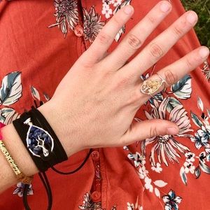 Sodalite Wrap Bracelet - Boho Wrap Bracelet